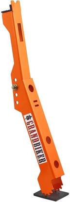 Grandbiker Orange Moto Jack for Bike Chain Maintenance, Cleaning, Puncture Check Assistance Bike Storage Stand
