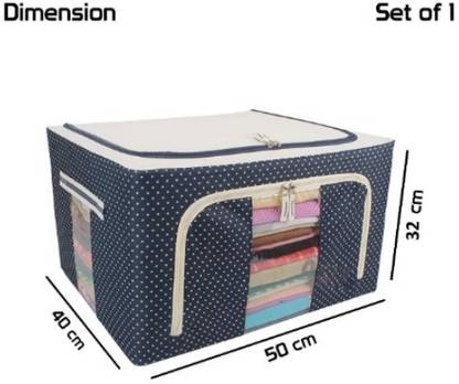 GTNL Foldable Cloth Storage Boxes for Wardrobe Bike Storage Stand