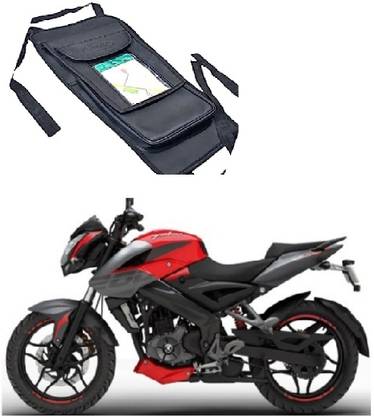 ASESOMECREATION New Improved waterproof Tank Bag (Mobile Pouch) Strap Bajaj Pulsar 200 NS DTS-i, Universal For Bike Bike Tank Cover