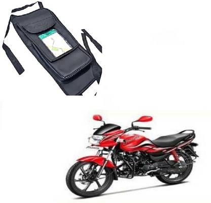 Moliyam MOBILE TANK COVER MOBILE POCKET - 05 Strap Hero Passion Pro, Universal For Bike Bike Tank Cover