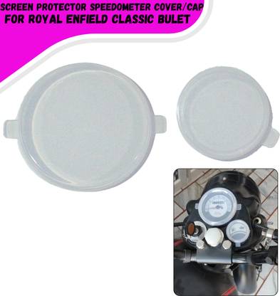 ENEMYT SR10 Screen Protector Speedometer Cover/Cap for Royal Enfield Classic Bullet Bike Display Screen Guard