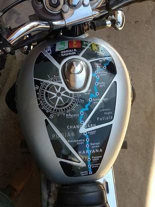 GRAPHIX DESIGN Sticker & Decal for Bike