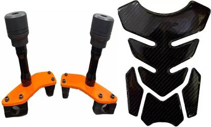 acube mart tank Pad 7D 7DCF-1 stickers + KTM Duke or RC CNC Frame Sliders sticker Bike Tank Pad