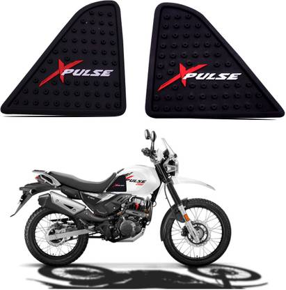ASRYD Hero Xpulse Anti-Slip Silicone Thai Pad Water Resistant Sticker Black Bike Tank Pad