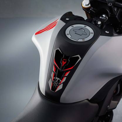 Badal Auto small Neon Yellow Tank Pad Bike Tank Pad