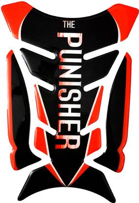 Automopix The Punisher TP Bike Tank Pad
