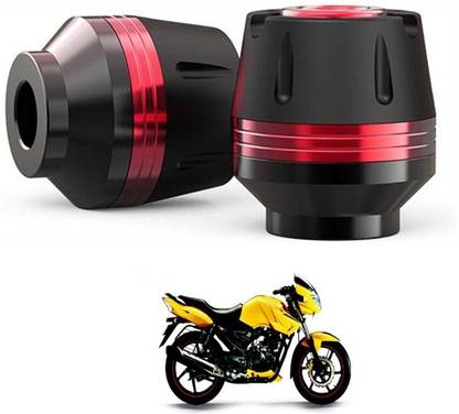 PRTEK Front Fork Frame Sliders Accessories Anti Collision Cup forApache RTR 160 Bike Wheel Spoke