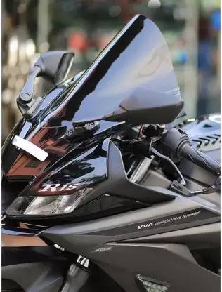xtremebikers XB Version 3 single bubble visor Bike Windshield
