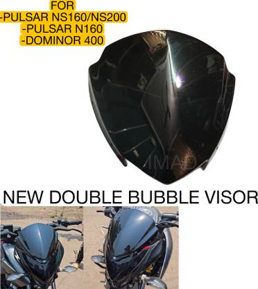 imad NEW VISOR FOR DOMINAR Bike Windshield