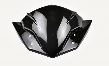 OBEROI'S TRADERS Universal Small Headlight Visor Glass Wind Deflector for All Scooty and Bike Windshield