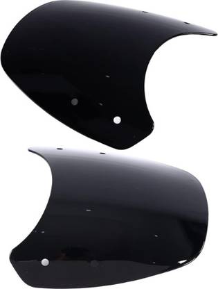 GLITO Motorcycle Windshield deflectors 1 Set Universal Motorcycle Headlight Windscreen Bike Windshield