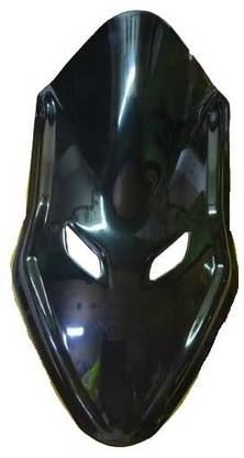 AOWBIKES Dominor Long Cat Eye Visor Bike Windshield