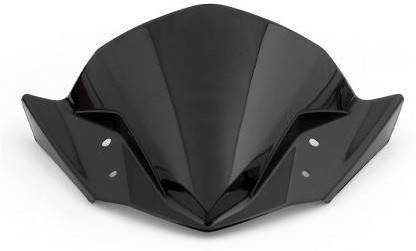 AOWBIKES AW-ST-MINI-DIO-VISOR-BLK-02 Bike Windshield