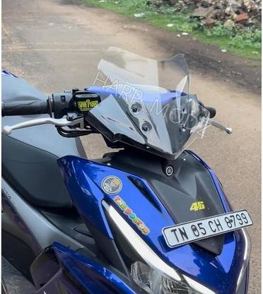 HARP MODZ AEROX RACING CLEAR VISOR Bike Windshield