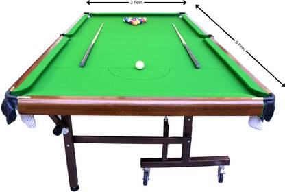 ANERA KHALSA Fold able and movable Pool Table Billiards Table