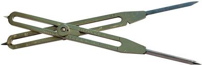 Sanahill Solid Brass Proportional Divider 9"inch Survey Engineering Drafting Artist Tool Binder Index Divider