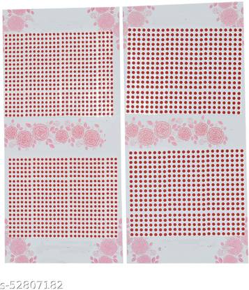 SAMELON Every Day Use Bindi Red Small Dot Bindi Size -09 Women Red Bindis