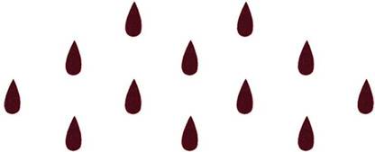 Comet Busters Basic Maroon Tear Drop Bindis (8 mm) Forehead Maroon Bindis