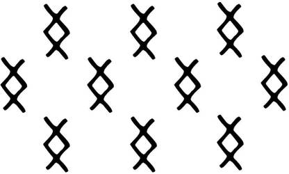 Comet Busters Trendy Black Bindis (BIN1084) Forehead Black Bindis