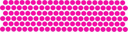 Comet Busters Beautiful Handcrafted Round Light Pink Velvet Bindis (6 mm) (BIN2095) Forehead Pink Bindis