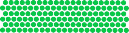 Comet Busters Beautiful Handcrafted Round Light Green Velvet Bindis (6 mm) (BIN2094) Forehead Green Bindis