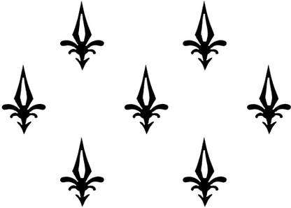 Comet Busters Handcrafted Black Fancy Bindis (BV1315) Forehead Black Bindis