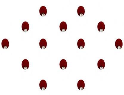 Comet Busters Maroon Oval Bindi for Women With Stone (6mm) (BV1444) Forehead Maroon Bindis