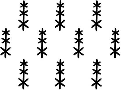 Comet Busters Handcrafted Black Fancy Bindis (BV1310) Forehead Black Bindis