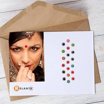 Relanta 0 Home Multicolor Bindis  (bindi)