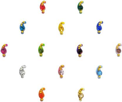Comet Busters Beautiful Handcrafted Multicolor Bindis Forehead Multicolor Bindis