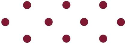 Comet Busters Basic Round Red Velvet Bindis (8 mm) (BIN842) Forehead Red Bindis