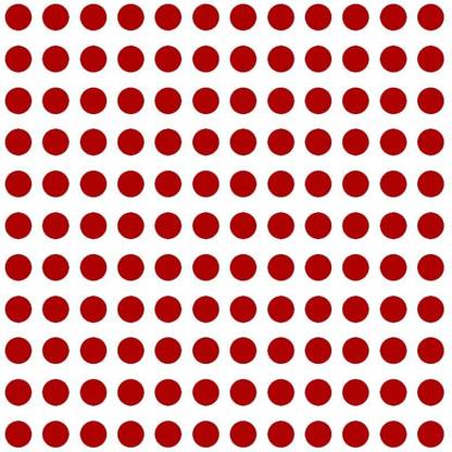 Comet Busters Basic Round Red Velvet Bindis (5mm) (BIN1726) forehead Red Bindis