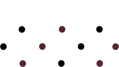 Comet Busters Round Velvet Black and Maroon Bindi (8 mm) (BV993) Forehead Multicolor Bindis