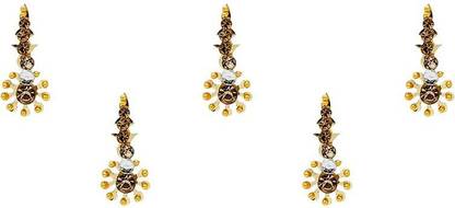 Comet Busters Beautiful Gold Bridal Bindi (BV1573) Forehead Gold Bindis