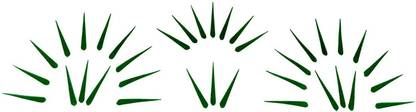 Comet Busters Handcrafted Green Velvet Tilak Bindis (16mm) (BV1799) Forehead Green Bindis