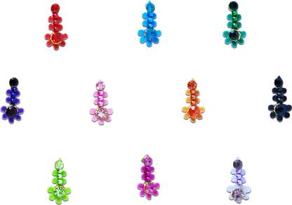 Comet Busters Beautiful Multicolor Bindi (BV266) Forehead Multicolor Bindis