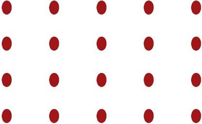 Comet Busters Red Oval Bindis (5mm) (BIN1058) Forehead Red Bindis