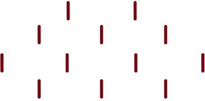 Comet Busters Long Line Maroon Bindis (8 mm) (BIN944) Forehead Maroon Bindis