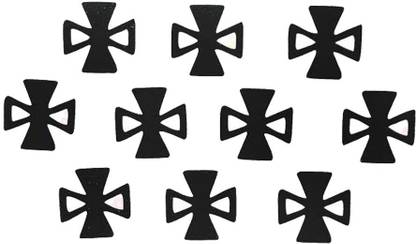 Comet Busters Ethnic Black Bindi (BV422) Forehead Black Bindis