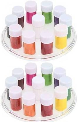 SY Products Kumkum Bindi | 11 Mulit color Liquid Bindi Pack of 2 forehead Multicolor Bindis