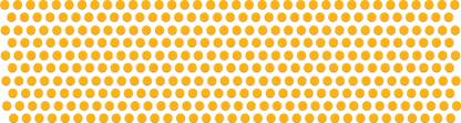 Comet Busters Beautiful Handcrafted Round Dark Yellow Velvet Bindis (3 mm) (BIN2067) Forehead Yellow Bindis