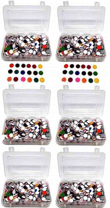 YOUNGMONK Bindis (600 Bindi in 2 Box) Forehead Multicolor Bindis