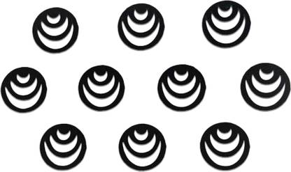 Comet Busters Round Black Bindi (BV463) Forehead Black Bindis