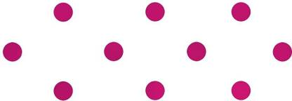Comet Busters Basic Round Hot Pink Velvet Bindis (8 mm) (BIN844) Forehead Pink Bindis