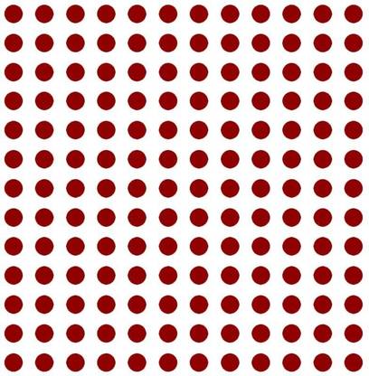 Comet Busters Basic Round Red Velvet Bindis (4mm) (BIN1728) forehead Red Bindis