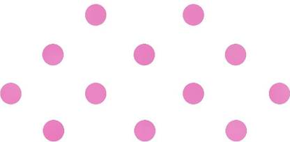 Comet Busters Basic Round Light Pink Velvet Bindis (6 mm) (BIN850) Forehead Pink Bindis