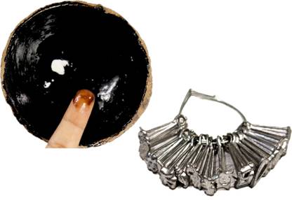 Pyengora VENGAI PAL POTTU FOR BABY,KIDS Black Bindis