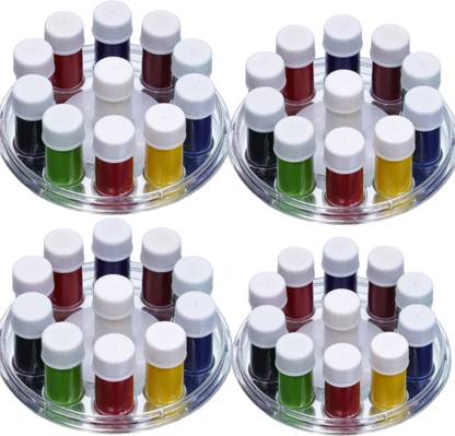 DIVYA Kumkum liquid bindi pack of 4 each contains 11 different colours 1 Women, girl Multicolor Bindis