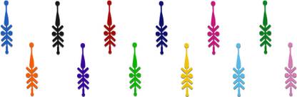 Comet Busters Traditional Multicolor Bindi (BV268) Forehead Multicolor Bindis