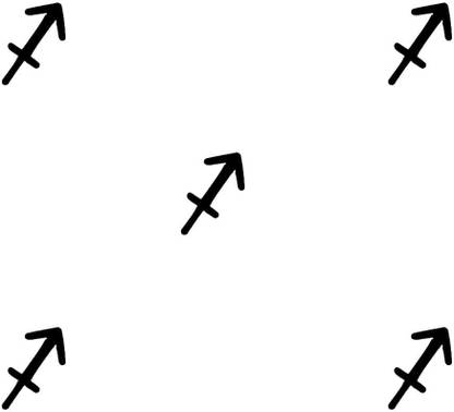 Comet Busters Sun Sign Sagittarius Bindis (BIN1083) Forehead Black Bindis